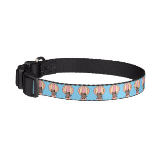Hot Air Balloon Cat Pesonalized Pet Collar