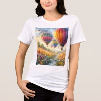 Hot Air Balloon Colorful T-Shirt
