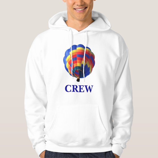 Hot Air Balloon Crew Sweatshirt (Front)
