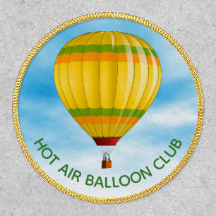 Hot Air Balloon Design Patch