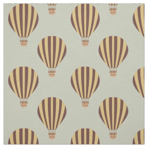 hot air balloon dotted pattern fabric
