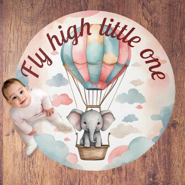 Hot Air Balloon Elephant Rug (Creator Uploaded)