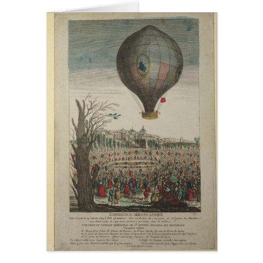 Hot-Air Balloon Experiment Cards (Front)