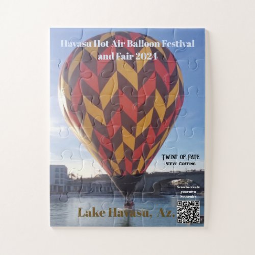 Hot Air Balloon Festival 2024 Lake Havasu Az Ji Jigsaw Puzzle