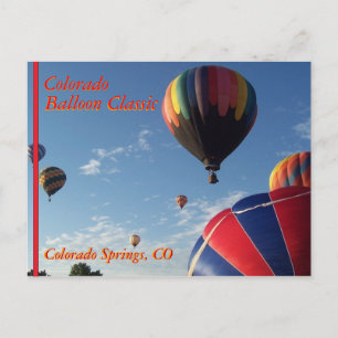 Hot Air Balloon Festival II Postcard