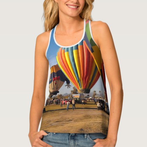 Hot Air Balloon Festival Lake Havasu Arizona Tank Top