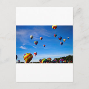 Hot Air Balloon Festival Postcard
