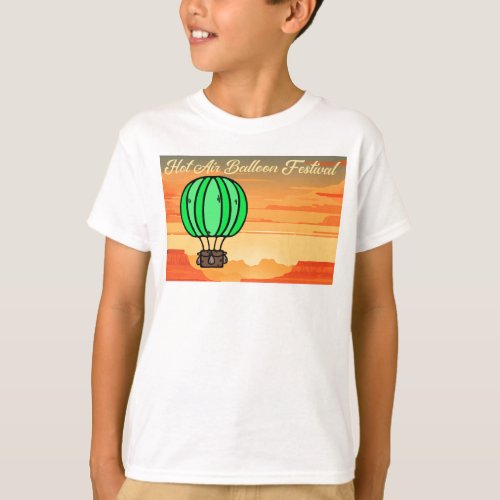 Hot Air Balloon Festival  T_Shirt