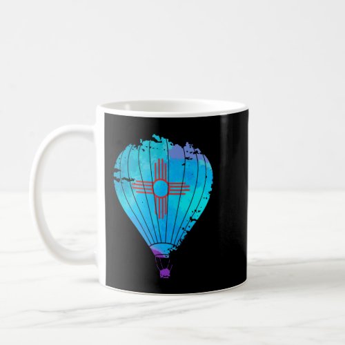 Hot Air Balloon Festival Zia New Mexico Pullover  Coffee Mug