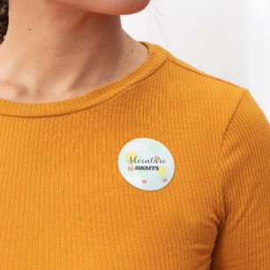 Hot Air Balloon Gender Neutral Baby Shower Classic Round Sticker