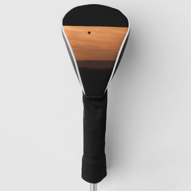 Hot-air balloon golf head cover (Front)