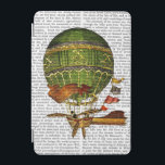 Hot Air Balloon Green iPad Mini Cover<br><div class="desc">Transportation & Travel</div>
