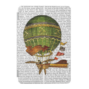 Hot Air Balloon Green iPad Mini Cover