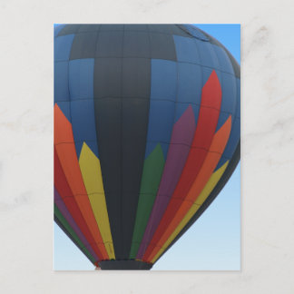 Hot Air Balloon In Flight Postcard