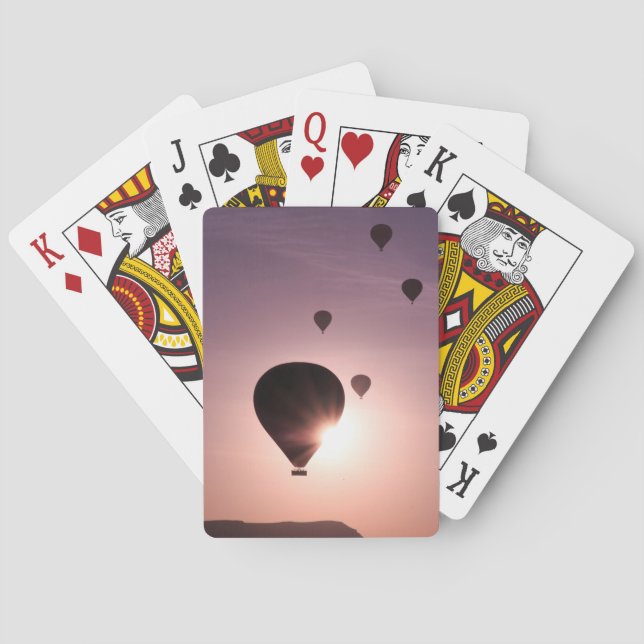 Hot Air Balloon in Goreme Poker Cards (Back)