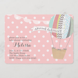 Hot Air Balloon Invitation