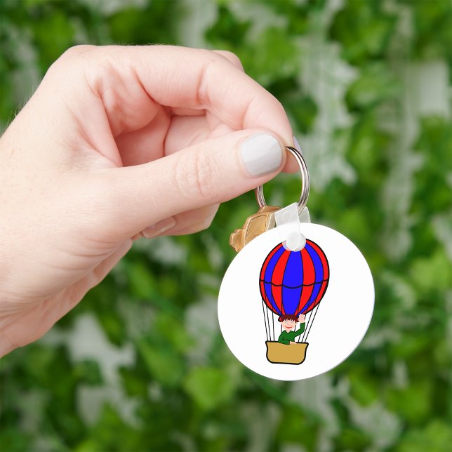 Hot Air Balloon Keychain (Creator Uploaded)