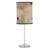 Hot Air Balloon, La Minerve 1803  travel in style Table Lamp (Back)