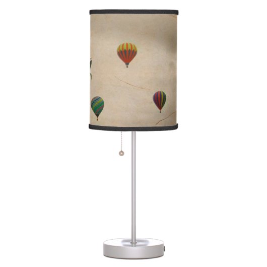 Hot Air Balloon, La Minerve 1803  travel in style Table Lamp (Right)