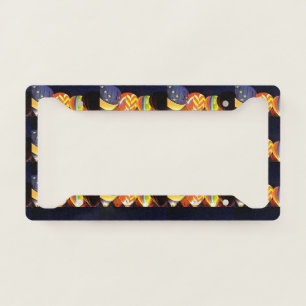 Hot Air Balloon License Plate Frame