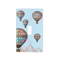 Hot Air Balloon Light Switch Cover