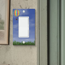 Hot Air Balloon Light Switch Cover