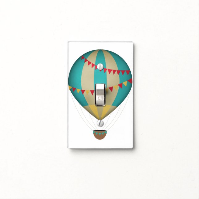 Hot Air Balloon Light Switch Cover (In Situ)
