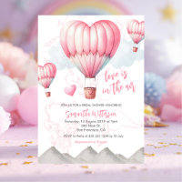 Hot Air Balloon Love is in the Air Bridal Shower