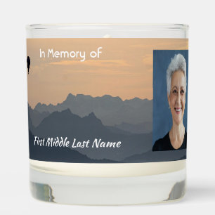 Hot Air Balloon Memorial Keepsake Scented Candle