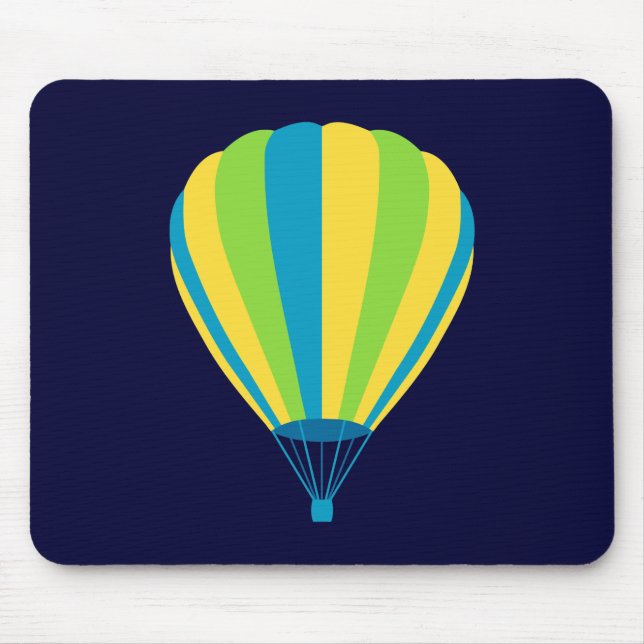 hot air balloon mouse pad (Front)