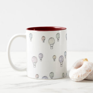 Hot Air Balloon Mug - Color