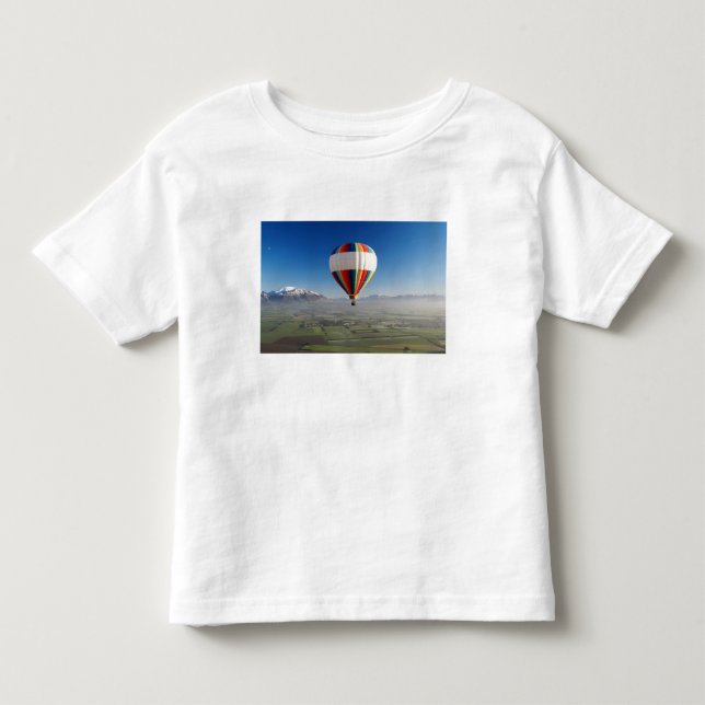 Hot-air Balloon, near Methven, Canterbury 3 Toddler T-shirt (Front)