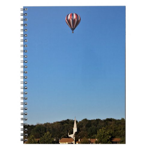 Hot Air Balloon Notebook