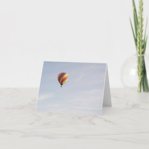 Hot Air Balloon Notecard horizontal