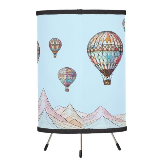 Hot Air Balloon Nursery lamp (Back)