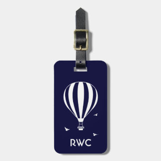 Hot Air Balloon Personalized Luggage Tag