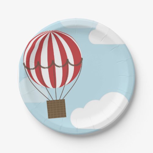 Hot Air Balloon Plate