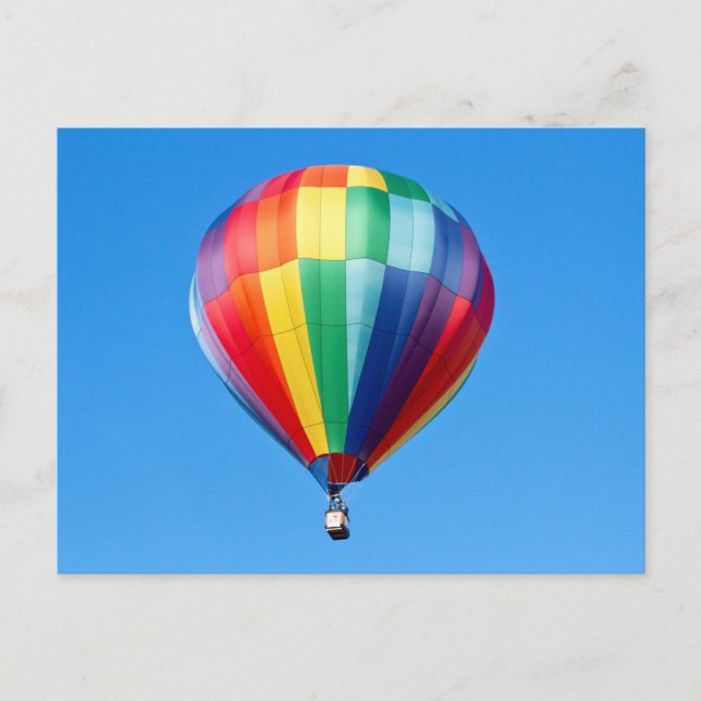 Hot Air Balloon Postcard (Front)