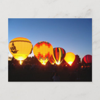 Hot Air Balloon Postcard