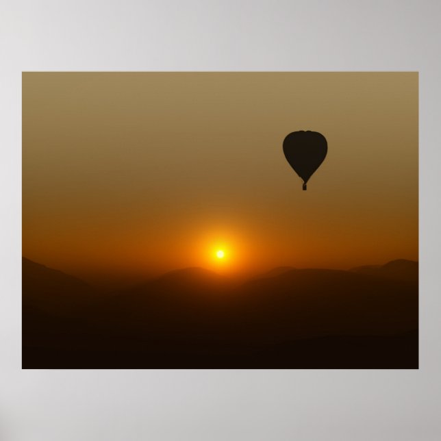hot air balloon poster (Front)