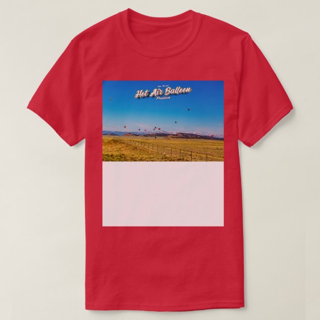 Hot Air Balloon Practice  3 T-Shirt (Design Front)
