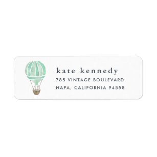 Mint Return Address Labels | Zazzle