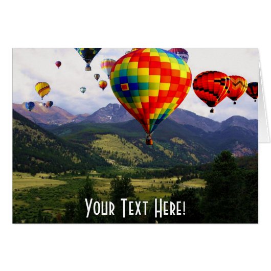 Hot Air Balloon Ride in the Rockies (Front Horizontal)