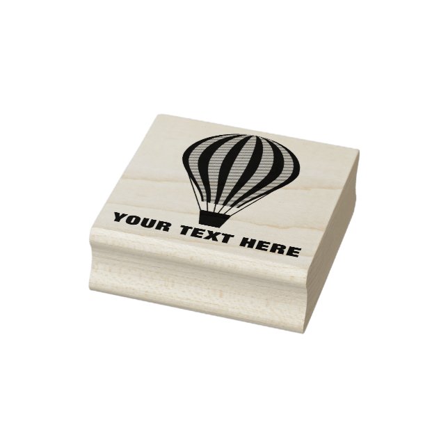 Hot Air Balloon Rubber Stamp (Stamp)