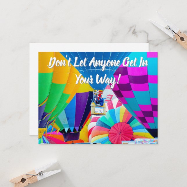 Hot Air Balloon Spectacle (Front/Back In Situ)