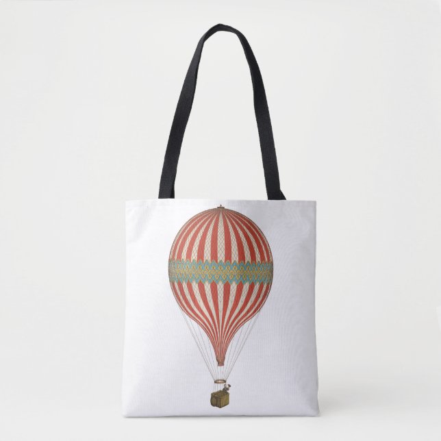 Hot air balloon tote bag (Front)