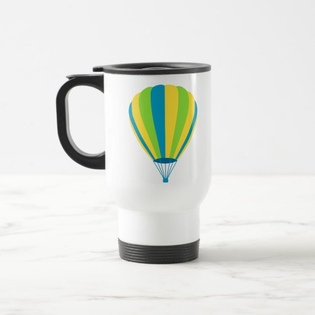 hot air balloon travel mug (Left)