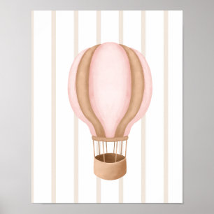 Hot Air Balloon Wall Art Nursery