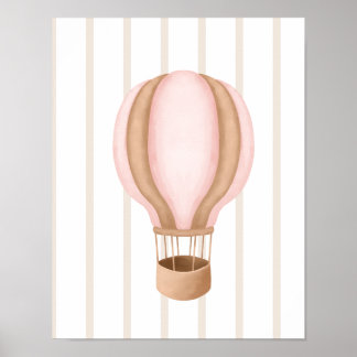 Hot Air Balloon Wall Art Nursery