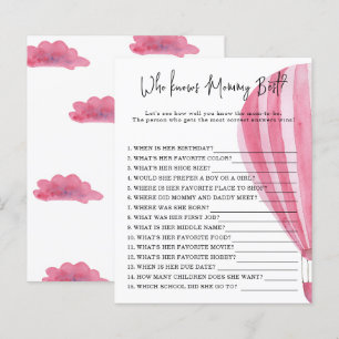 Hot air balloon - Who knows mommy best